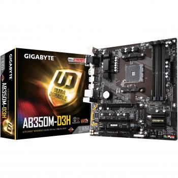 GA-AB350M-D3H AMD B350 Chipset Board