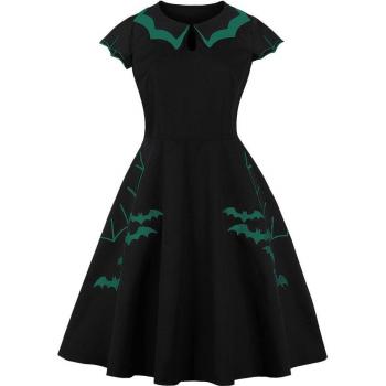 Bruja Chic: Minivestido Sin Mangas