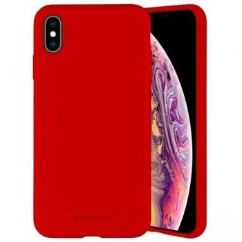 Mercury Silikon Case A14 5G A146 Czerwony