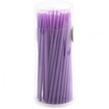 Kit de Pinceles Aplicadores para Extensión de Pestañas - 100 Piezas