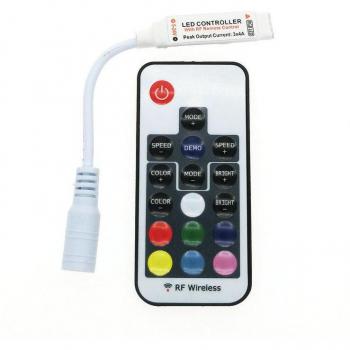Wireless RGB LED Light Strip with 17-Key Remote
