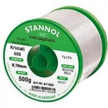 STANNOL Lötzinn Kristall 600 TC, 0,5 mm, 250 g
