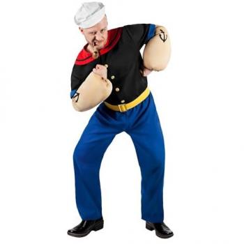 Bunter Popeye Muskelprotz für Herren