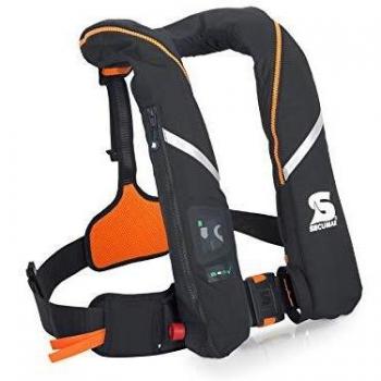 Secumar Survival 275 Aufblasbare Rettungsweste - Schwarz-Orange