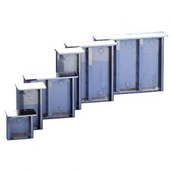 Custodia da parete in acciaio inox antipioggia – Cod. 3319/3