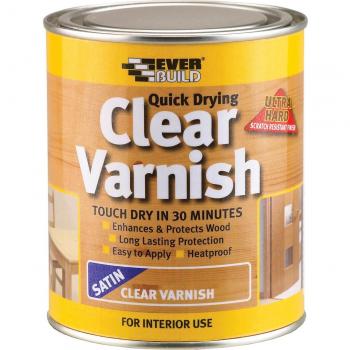 Everbuild Quick Drying Wood Varnish