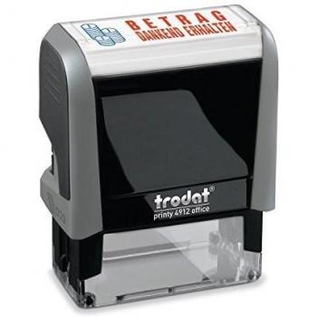 Trodat Textstempelautomat Office Printy 4.0 4912 , BETRAG