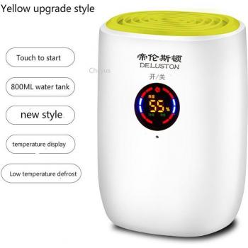 Mini déshumidificateur d'air avec dégivrage automatique 800ml