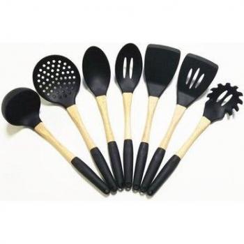 Silicone Kitchen Utensils Set - 6 Pieces