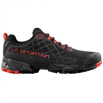 La Sportiva Mens Akyra II Gtx Black/Cherry Tomato 41.5