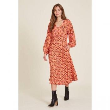 EcoVero™ Damenkleid mit lockerem Schnitt