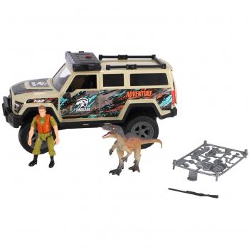 Dinobase Dino explorer auto met licht en geluid