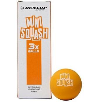 Set of 3 Dunlop Play Mini Squash Balls
