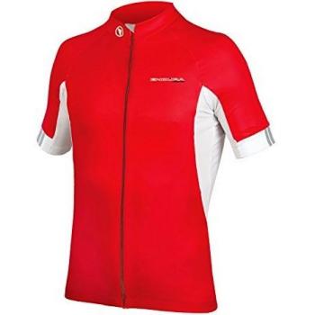 Endura FS260‑Pro III Giacca Sportiva Uomo Red – Manica Breve