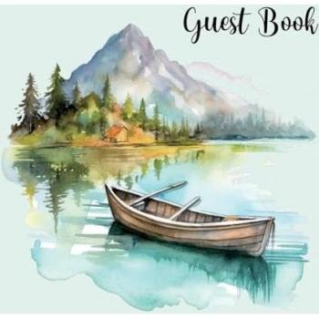 Guest book (hardback)  comments book guest book to sign vacation home holiday home visitors comment book