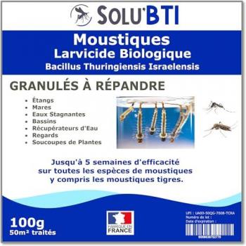 SOLU'BTI Granulés larvicides - 100g