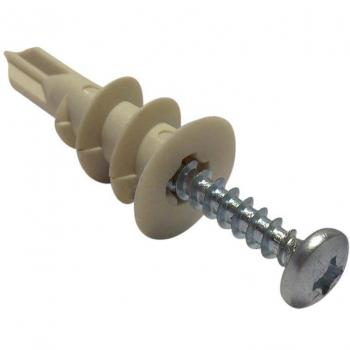 ForgeFix FORNSP421 Cavity Wall Nylon Speed Plug 4.5 x 35mm Box 100