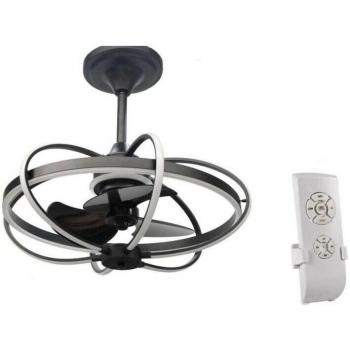 Lampadario con Ventilatore e Luce LED 86 cm