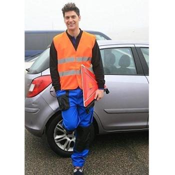 Chaleco alta visibilidad T/XL naranja