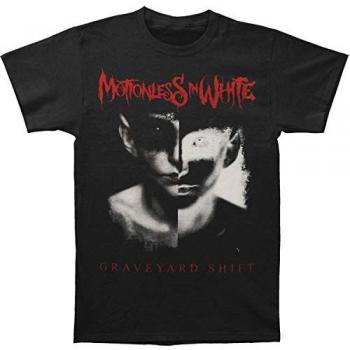 Motionless In White - Split Screen Men's T-Shirt - Black - L