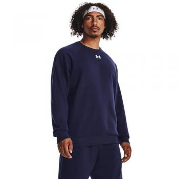 Sudadera Under Armour Rival Fleece Crew azul marino - Talla L