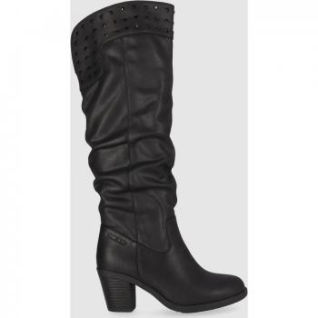 CHIKA10 KURAZO 39 Botas altas para mujer negras en sintético 83227