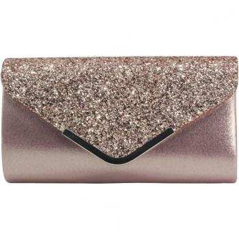 Aelicy Ladies' Vintage Silver Clutch Purse