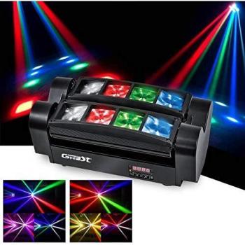 Mini Double BARLED RGBW 8x3W - DMX - GHOST MICROSPID