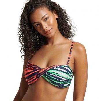 Superdry Bikini Vintage Colorato Rosso-Arancio-Blu-Verde Donna S