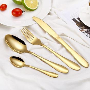 Cubiertos de Cena Coloridos Navideños en Acero Inoxidable 304