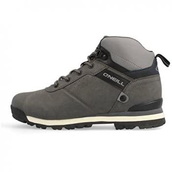 O’Neill Men’s Mid‑Rise Teton Grey Leather – UK 10