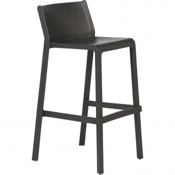 Sgabello polipropilene fiberglass trillstool Nardi antracite