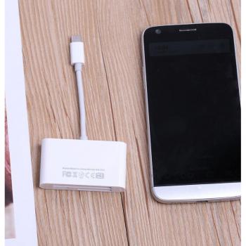 Lectura SD/TF/CF para iPad Pro y Samsung Galaxy