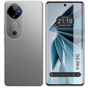 Funda TPU Gel Transparente para Vivo V40 5G