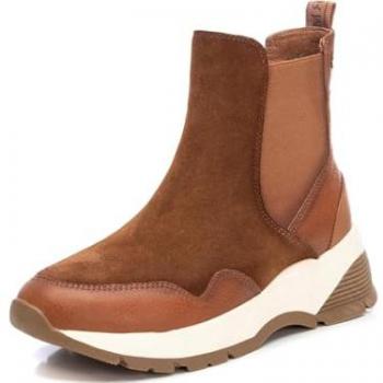 Botines Carmela para Mujer en Piel Marrón