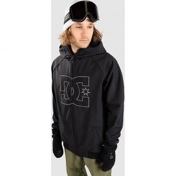 Chaqueta Negra Softshell DC Spectrum