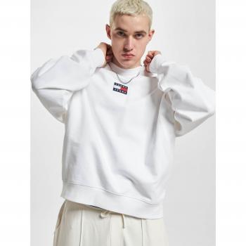 Sudadera Tommy Jeans Ajuste Cómodo Archivo Blanca