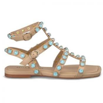 Sandalias Planas Griegas Alma en Pena