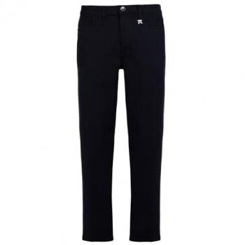 John Richmond Men's Black Straight Cut Denim