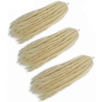 Eunice Ombre Afro Kinky Flecht-Haar 18 3er-Pack