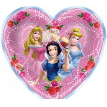 Heart-Shaped Paper Plates (8 Pack)