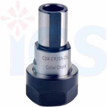 Collet Chuck Herramienta CNC C3/4 ER20 25L