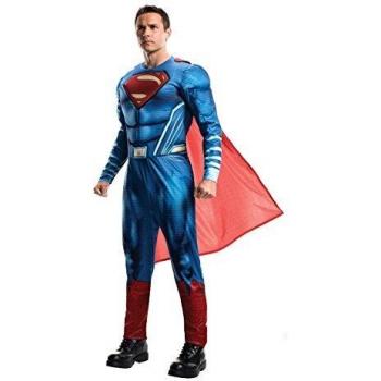 Costume da Superman Justice League per Adulto - Taglia M/L - Licenza Ufficiale Blu/Rosso
