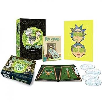 Rick and Morty Saisons 1 à 4 - Coffret Collector Blu-ray [Édition Collector