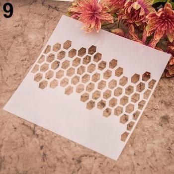 Artistic Stencil for DIY Scrapbooking and Coffee Art