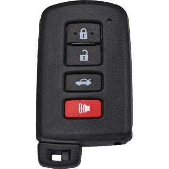 Toyota Avalon Camry RAV4 Smart Key Case with Uncut Blade and 2/2+1/3/3+1 Buttons