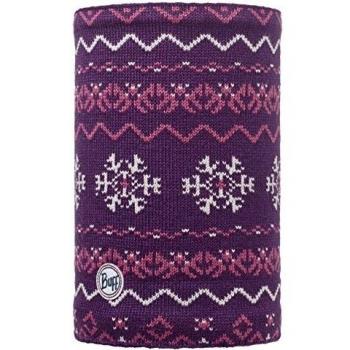 Original Buff Knitted & Polar Neckwarmer Vail, Braga De Cuello Para Adulto, Morado