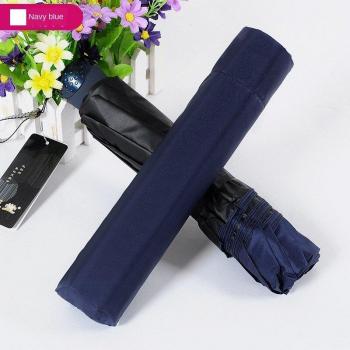 Extra Large Black Folding Umbrella with UV Protection