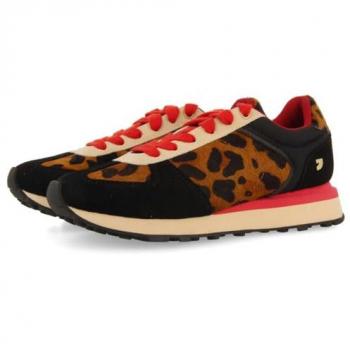 Sneaker in Pelle Gioseppo Nokomis Leopard EU 39