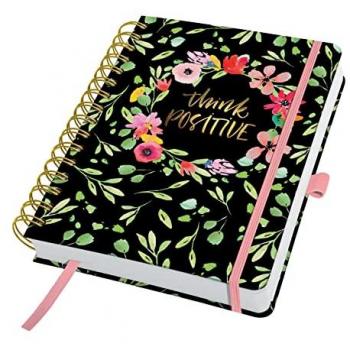 Sigel Terminkalender Jolie undatiert A5 Flower Love 240 Seiten